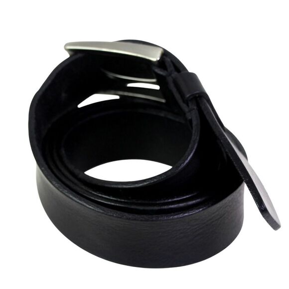 Joseph Abboud BLACK GENUINE LEATHER 1 1/4"Wd CASUAL DRESS MEN'S BELT Sz 40 (X84 - Picture 4 of 14